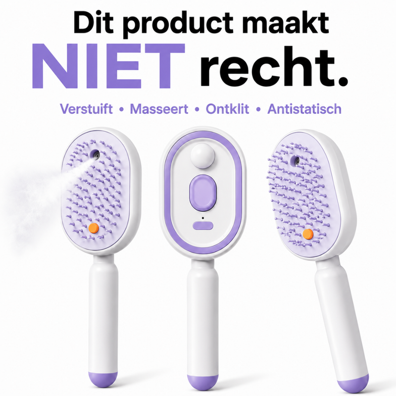 Zachte Massage Haarborstel
