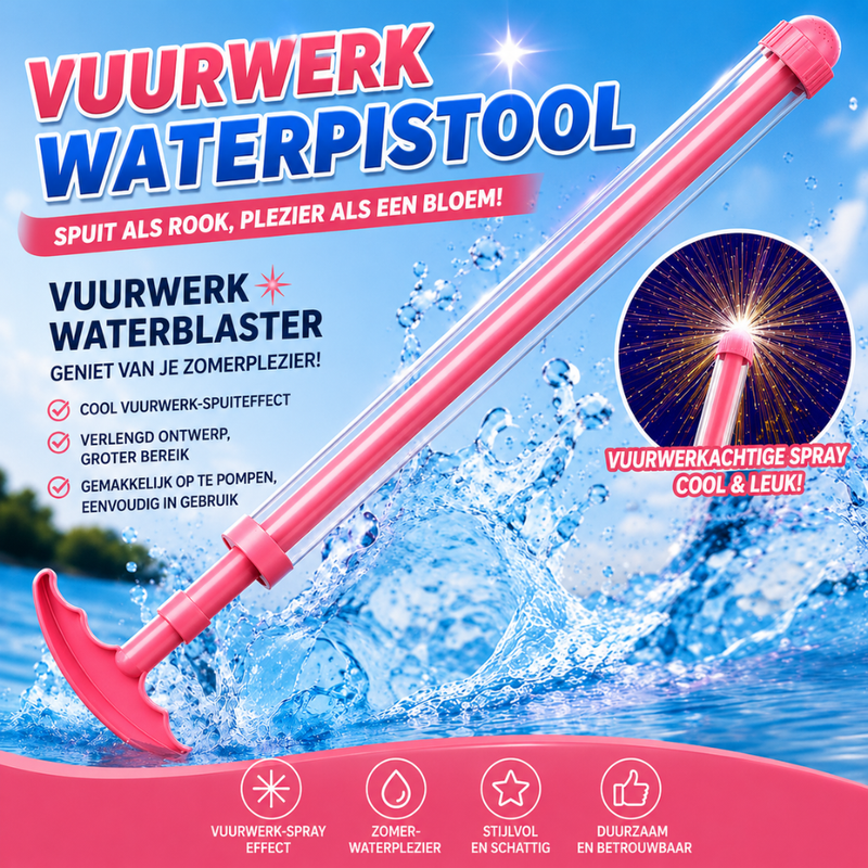Uitschuifbaar Waterpistool