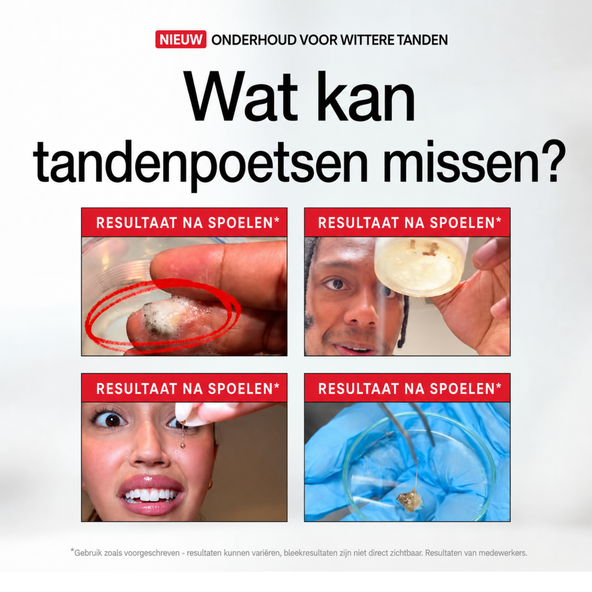 Bleek Mondwater voor Aanslag & Frisse Adem