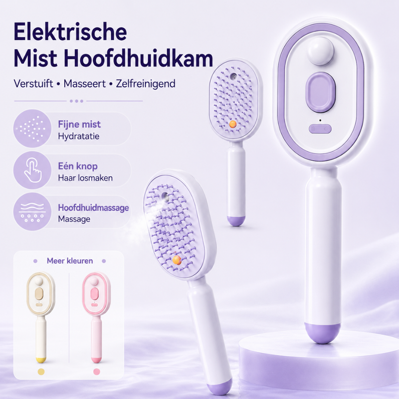 Zachte Massage Haarborstel