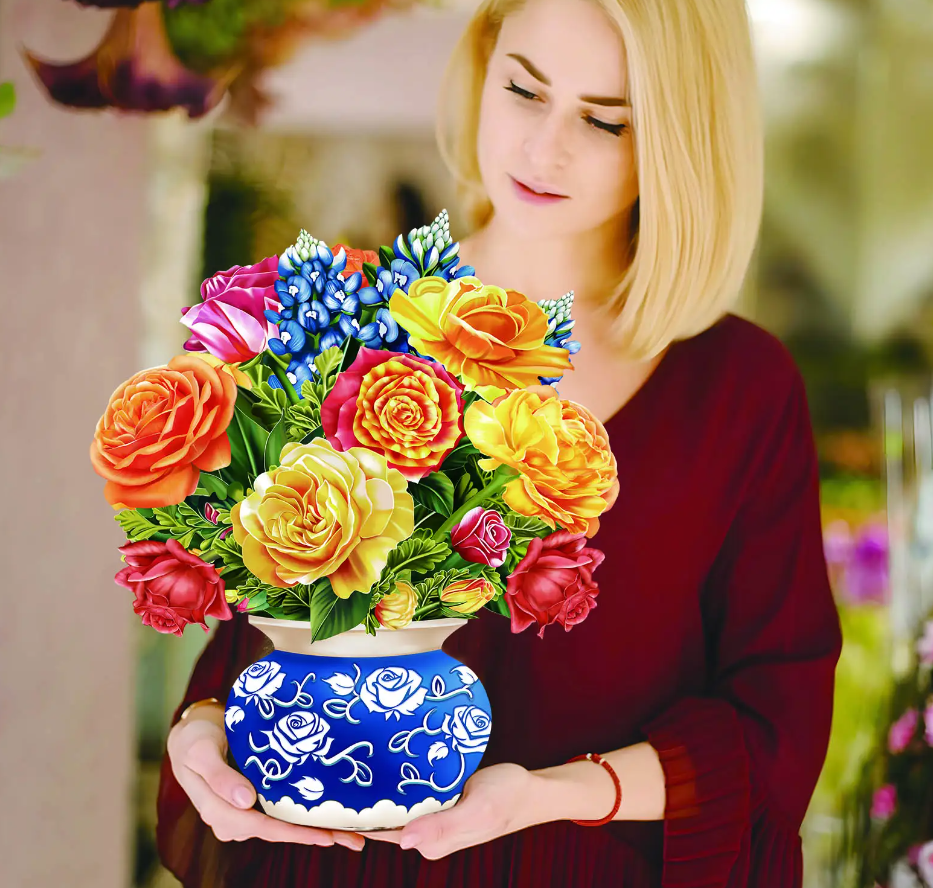 Folded Flowers — demonstratie 1